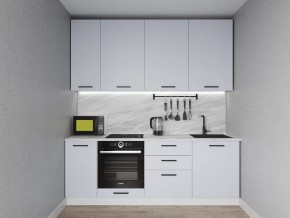 Кухонный гарнитур Смоки 2200 h950 (Стол. 26мм) в Дегтярске - degtyarsk.mebel24.online | фото 1