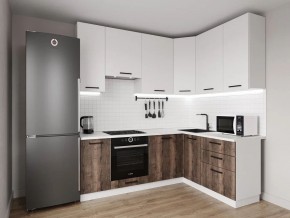 Кухонный гарнитур Старое Дерево 2200*1600 h950 (Стол. 38мм) в Дегтярске - degtyarsk.mebel24.online | фото
