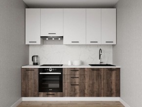 Кухонный гарнитур Старое Дерево 2400 h950 (Стол. 26мм) в Дегтярске - degtyarsk.mebel24.online | фото