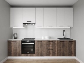 Кухонный гарнитур Старое Дерево 3000 h950 (Стол. 38мм) в Дегтярске - degtyarsk.mebel24.online | фото