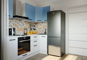 Кухонный гарнитур угловой Капри 2200х1000 (Стол. 38мм) в Дегтярске - degtyarsk.mebel24.online | фото