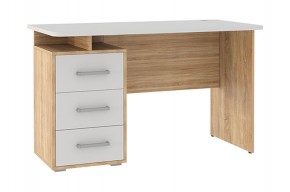 ЛАЙТ 2 Стол компьютерный (1200)  дуб сонома/белый в Дегтярске - degtyarsk.mebel24.online | фото