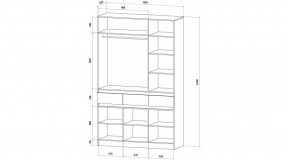 ЛЕНОРА Спальный гарнитур (модульный) кашемир в Дегтярске - degtyarsk.mebel24.online | фото 9