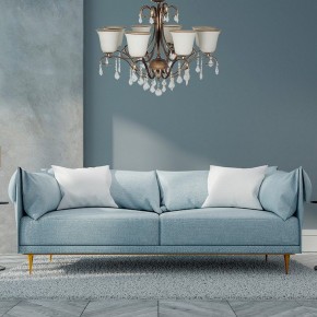 Люстра на штанге Arti Lampadari Borgese Borgese E 1.1.8.602 GB в Дегтярске - degtyarsk.mebel24.online | фото 2