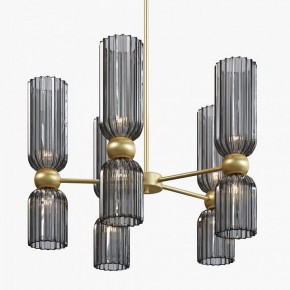 Люстра на штанге Maytoni Antic MOD302PL-10GR в Дегтярске - degtyarsk.mebel24.online | фото 4