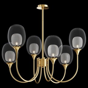 Люстра на штанге Maytoni Aura MOD016PL-06BS в Дегтярске - degtyarsk.mebel24.online | фото 2