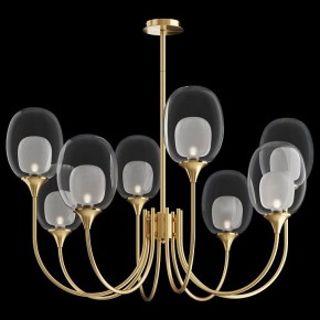Люстра на штанге Maytoni Aura MOD016PL-08BS в Дегтярске - degtyarsk.mebel24.online | фото 2