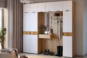 МЕБЕЛЬСОН К12 Прихожая (белое дерево) в Дегтярске - degtyarsk.mebel24.online | фото