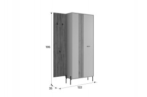 МЕБЕЛЬСОН К8 Прихожая в Дегтярске - degtyarsk.mebel24.online | фото 2