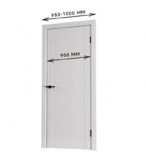 Межкомнатная дверь Bolivar Каньон браун (комплект) 900 в Дегтярске - degtyarsk.mebel24.online | фото