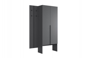 МЕРСИ Прихожая (модульная) графит в Дегтярске - degtyarsk.mebel24.online | фото 6
