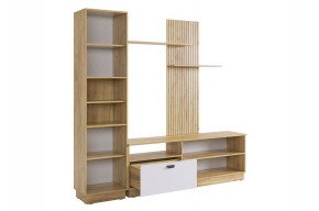 МОДИ К1 Гостиная (белое дерево) в Дегтярске - degtyarsk.mebel24.online | фото 7