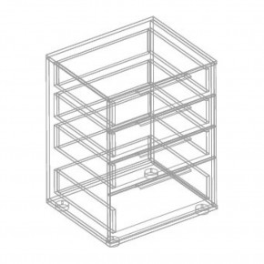 МОНИКА Комод с 4 ящиками в Дегтярске - degtyarsk.mebel24.online | фото 3