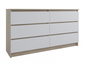 МОРИ МК 1380.6 Комод (Дуб Сонома/Белый) в Дегтярске - degtyarsk.mebel24.online | фото 1