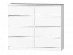 МС "Хилтон" Комод №3 1200 (8 ящ.) белый текстурный в Дегтярске - degtyarsk.mebel24.online | фото 2