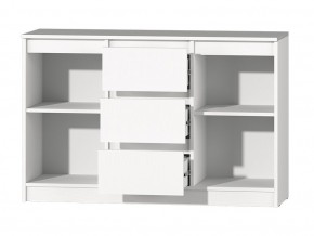 МС "Хилтон" Комод №4 1200 (белый текстурный) в Дегтярске - degtyarsk.mebel24.online | фото 3