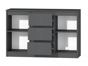 МС "Хилтон" Комод №4 1200 (графит) в Дегтярске - degtyarsk.mebel24.online | фото 3