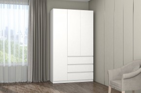 МС "Хилтон" Шкаф №2 1200 (Белый текстурный) в Дегтярске - degtyarsk.mebel24.online | фото