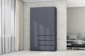 МС "Хилтон" Шкаф №2 1200 (Графит) в Дегтярске - degtyarsk.mebel24.online | фото