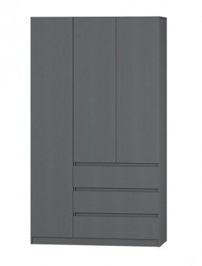 МС "Хилтон" Шкаф №2 1200 (Графит) в Дегтярске - degtyarsk.mebel24.online | фото 2