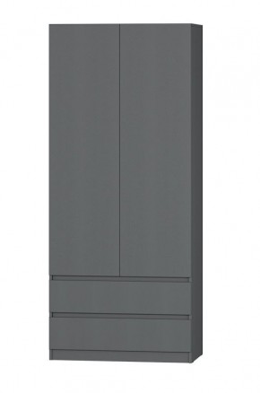 МС "Хилтон" Шкаф №3 900 (Графит) в Дегтярске - degtyarsk.mebel24.online | фото 2
