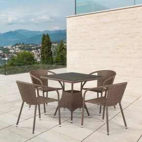Набор уличный T197BT/Y137C-W56 Light brown (4+1) в Дегтярске - degtyarsk.mebel24.online | фото 2
