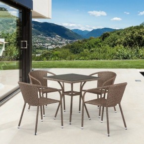 Набор уличный T282BNT/Y137C-W56 Light Brown 4Pcs в Дегтярске - degtyarsk.mebel24.online | фото 2