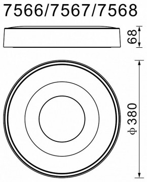 Накладной светильник Mantra Coin 7567 в Дегтярске - degtyarsk.mebel24.online | фото 4