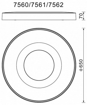 Накладной светильник Mantra Coin 7690 в Дегтярске - degtyarsk.mebel24.online | фото 3