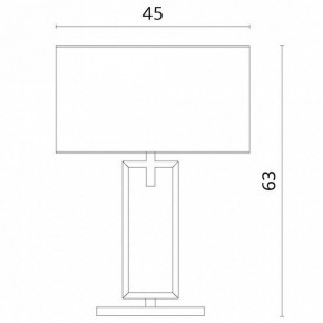 Настольная лампа декоративная Divinare Porta 5933/01 TL-1 в Дегтярске - degtyarsk.mebel24.online | фото 3