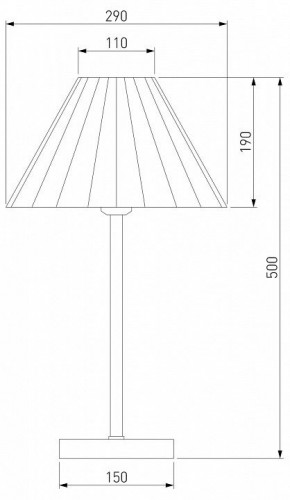 Настольная лампа декоративная Eurosvet Peony 01132/1 хром/графит в Дегтярске - degtyarsk.mebel24.online | фото 5