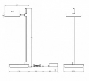 Настольная лампа декоративная Maytoni Fad MOD070TL-L8W3K в Дегтярске - degtyarsk.mebel24.online | фото 3