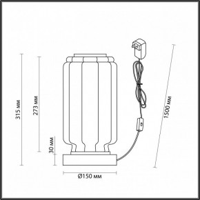 Настольная лампа декоративная Odeon Light Jam 5408/10TL в Дегтярске - degtyarsk.mebel24.online | фото 4