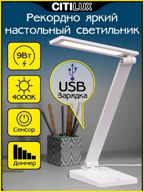 Настольная лампа офисная Citilux Ньютон CL803080 в Дегтярске - degtyarsk.mebel24.online | фото 2