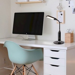 Настольная лампа офисная Eurosvet Soft 80503/1 черный в Дегтярске - degtyarsk.mebel24.online | фото 4