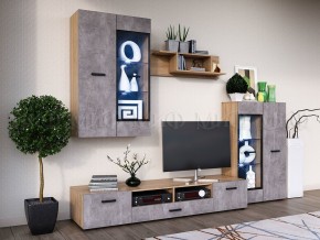 Нэнси New Полка навесная (ЛДСП) Сонома в Дегтярске - degtyarsk.mebel24.online | фото 2
