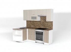ОЛЬГА Кухонный гарнитур Прайм 2 (1300*2100 мм) в Дегтярске - degtyarsk.mebel24.online | фото 3