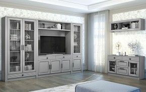 ОРЛЕАН Гостиная (модульная) серый в Дегтярске - degtyarsk.mebel24.online | фото 1