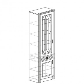 ОРЛЕАН Гостиная (модульная) серый в Дегтярске - degtyarsk.mebel24.online | фото 7