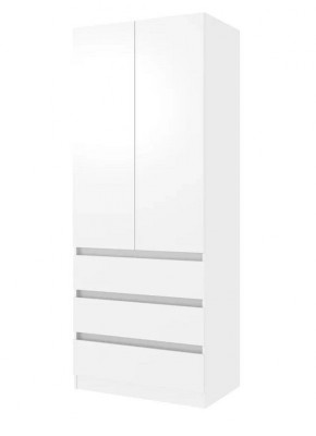 ПАРУС Шкаф 2-х ств. 800 (белый) в Дегтярске - degtyarsk.mebel24.online | фото