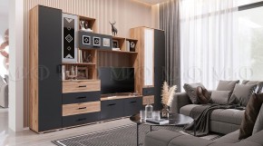 Пенал Белла (Сандал, Графит/Дуб крафт) в Дегтярске - degtyarsk.mebel24.online | фото 5