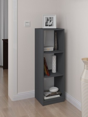 Пенал открытый мини Дублин (Графит) в Дегтярске - degtyarsk.mebel24.online | фото 2