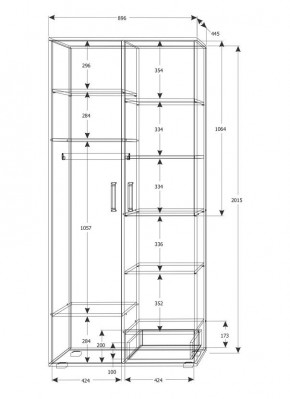 Подростковая Юпитер (модульная) в Дегтярске - degtyarsk.mebel24.online | фото 25