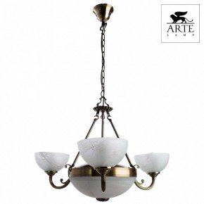 Подвесная люстра Arte Lamp Windsor A3777LM-3-2AB в Дегтярске - degtyarsk.mebel24.online | фото 2