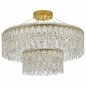 Подвесная люстра Arti Lampadari Ovindoli Gold Ovindoli L 1.5.80+40.100 G в Дегтярске - degtyarsk.mebel24.online | фото 2