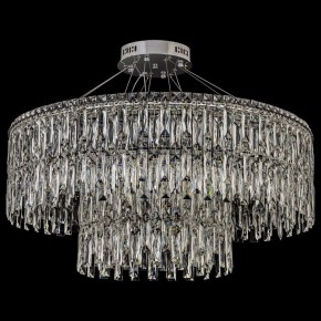 Подвесная люстра Arti Lampadari Ovindoli Nickel Ovindoli L 1.5.80+40.100 N в Дегтярске - degtyarsk.mebel24.online | фото 3