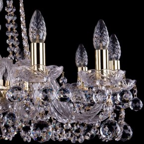 Подвесная люстра Bohemia Ivele Crystal 1402 1402/10/240/G/Balls в Дегтярске - degtyarsk.mebel24.online | фото 2