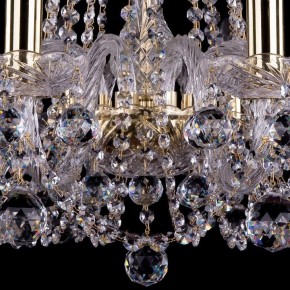 Подвесная люстра Bohemia Ivele Crystal 1402 1402/10/240/G/Balls в Дегтярске - degtyarsk.mebel24.online | фото 3