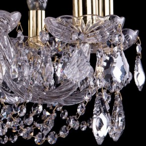 Подвесная люстра Bohemia Ivele Crystal 1402 1402/10/240/G/Leafs в Дегтярске - degtyarsk.mebel24.online | фото 3