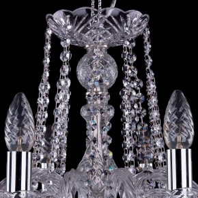 Подвесная люстра Bohemia Ivele Crystal 1402 1402/10/240/Ni/Leafs в Дегтярске - degtyarsk.mebel24.online | фото 4